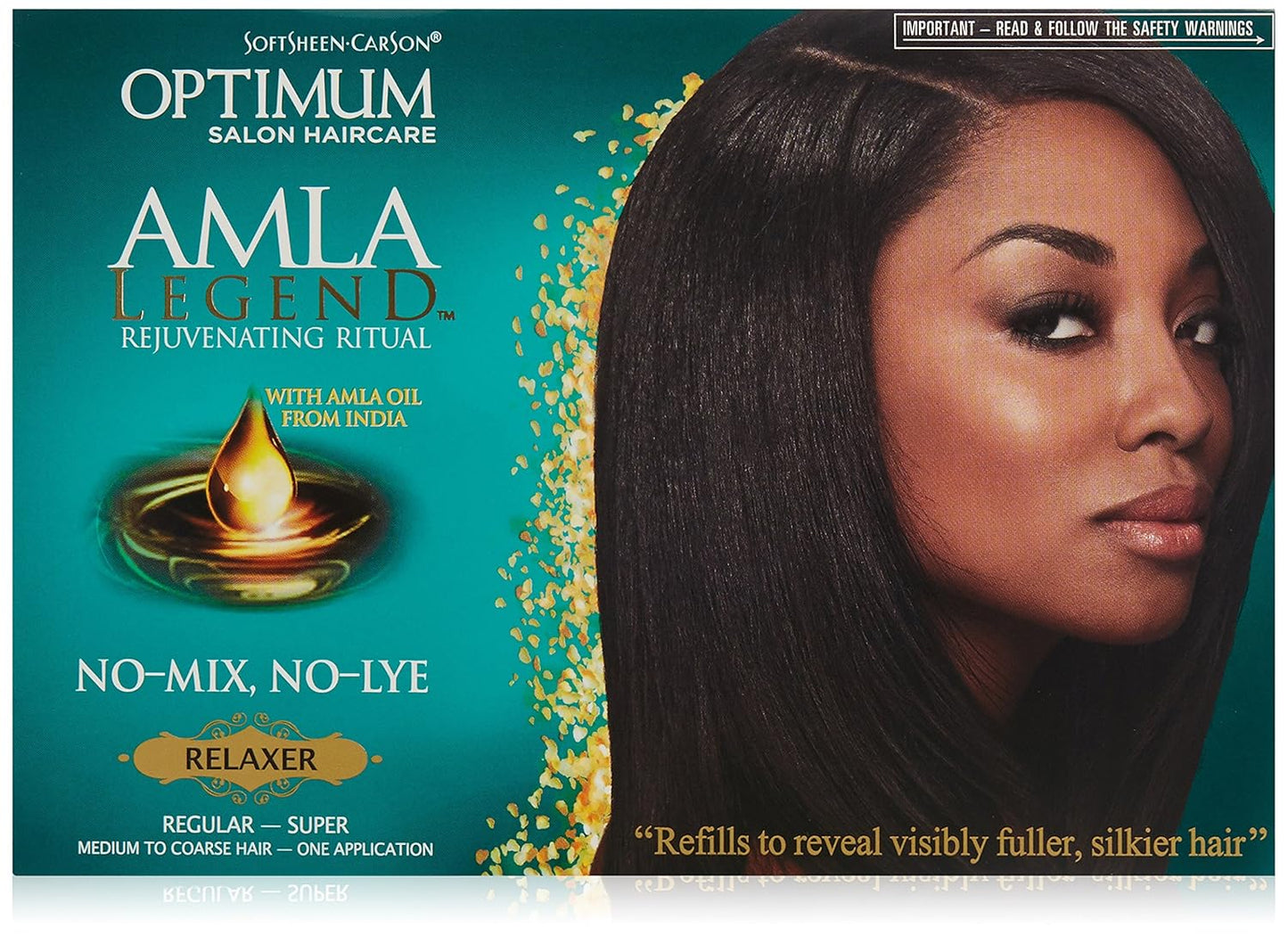 Softsheen Carson Optimum Amla Legend Relaxer Kit , 1 Count Box