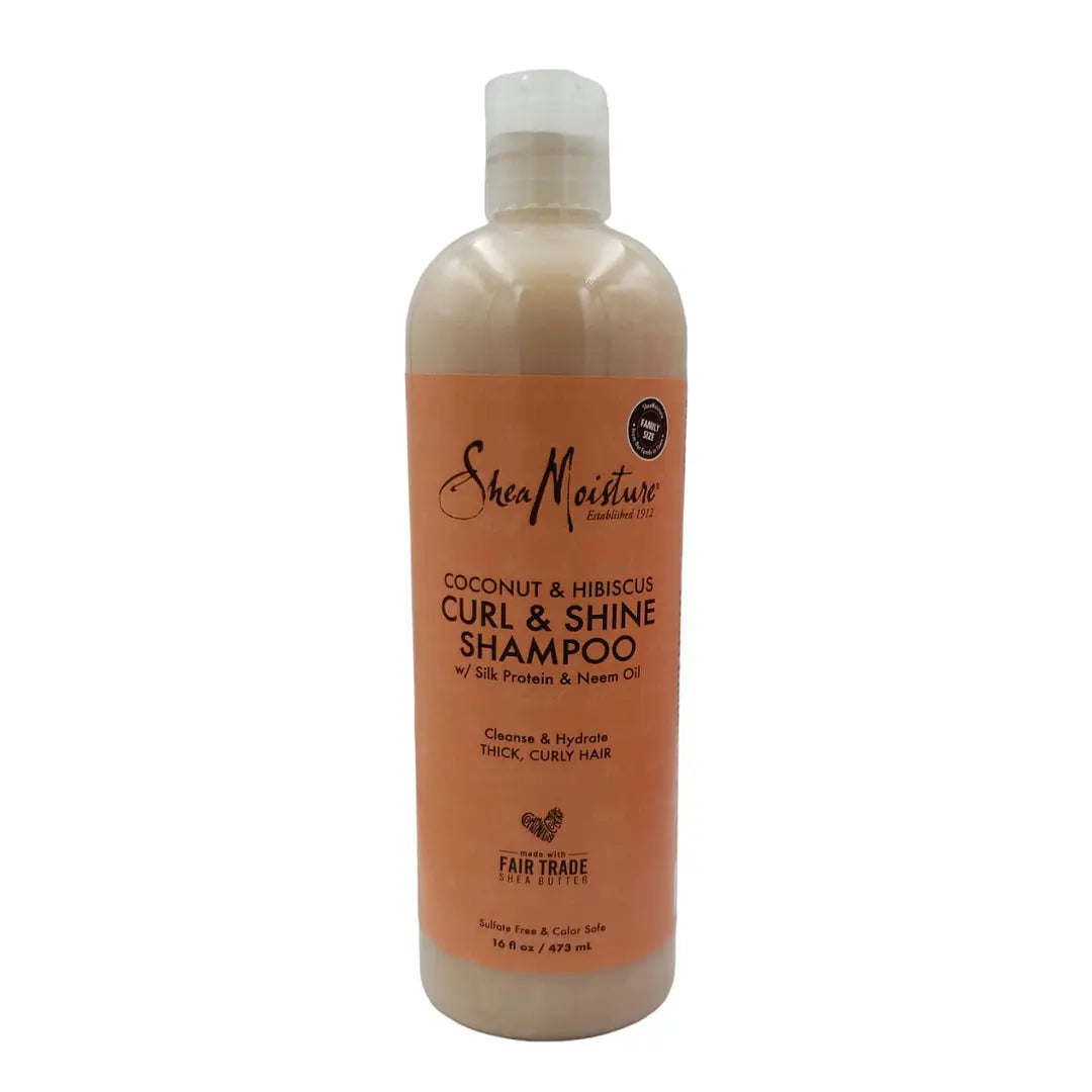 Shea Moisture Coconut And Hibicus Curl & Shine Shampoo 16oz