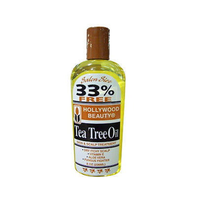 HOLLYWOOD TEA TREE OIL 8OZ