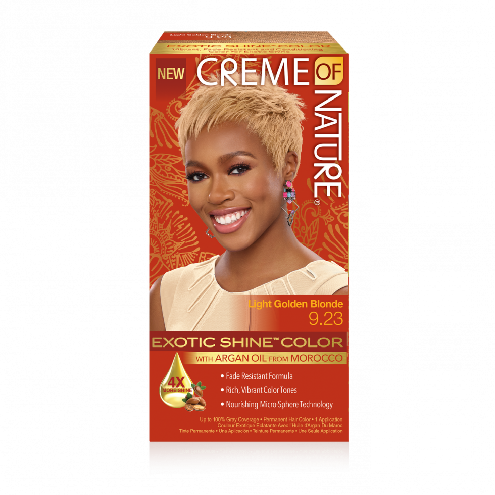 Creme Of Nat Argan Gel Color 9.23 Light Blon