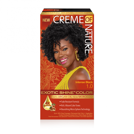 Creme Of Nat Argan Gel Color 1.0 Intense Bla