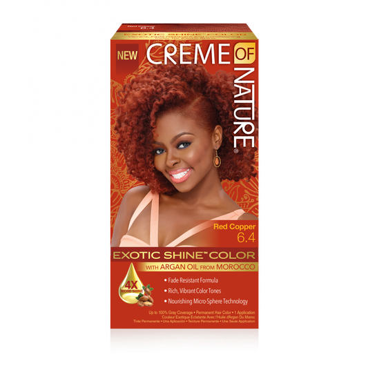Creme Of Nat Argan Gel Color 6.4 Red Copper