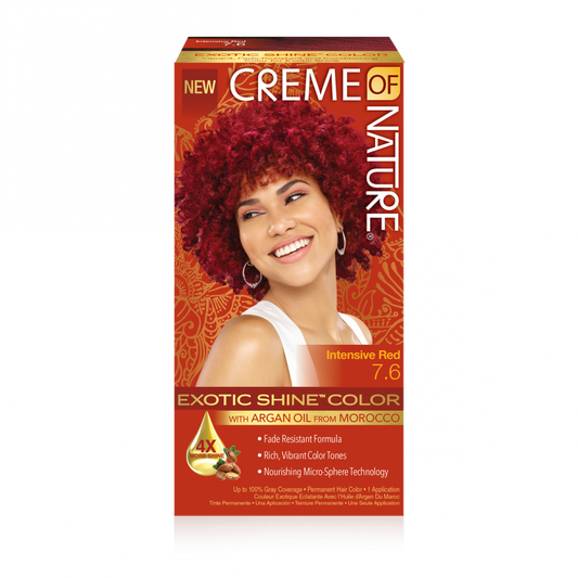 Creme Of Nat Argan Gel Color 7.6 Intens Red