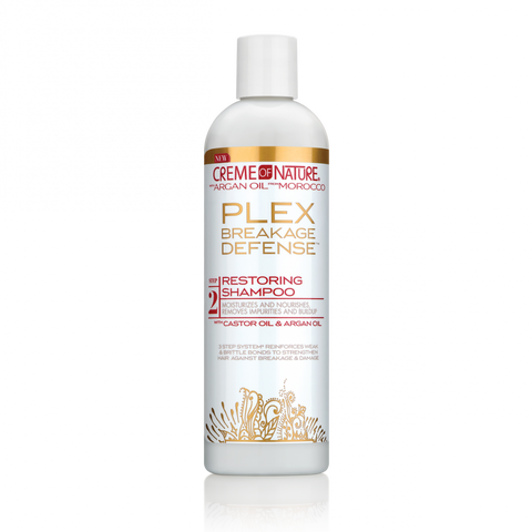 Creme Of Nat Argan Plex Shampoo 12Oz