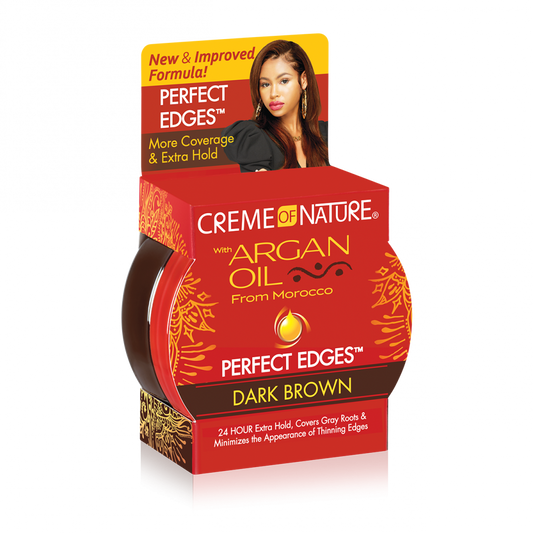 Creme Of Nat Argan Perfect Edges Brown 2.25Oz