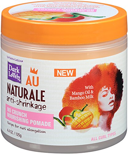 SoftSheen-Carson Dark and Lovely Au Naturale Anti-Shrinkage No Crunch Nourishing Pomade, 4.4 oz