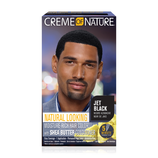 Creme Of Nat Liquid Color Men #3 Jet Black