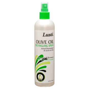 Lusti Organics Olive Oil Detangling Spray, 12 fl oz