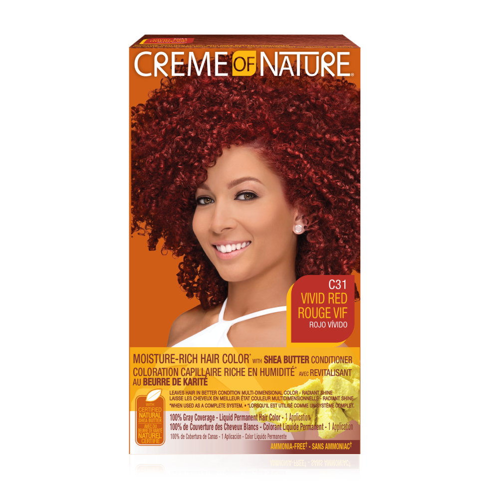 Creme Of Nat Liquid Color #31 Vivid Red 3.69$ **sale**