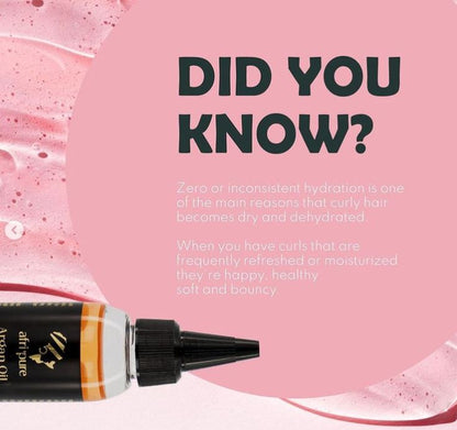 AFRI PURE ARGAN 100% PURE HAIR OIL 1.7 OZ