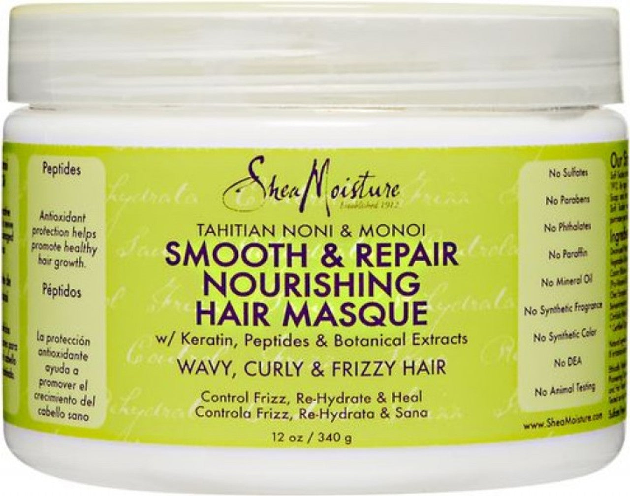 Shea Moisture Tahitian Noni & Monoi Smooth & Repair Masque 12oz