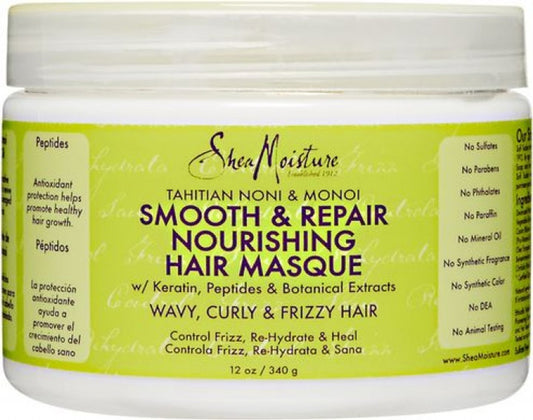 Shea Moisture Tahitian Noni & Monoi Smooth & Repair Masque 12oz