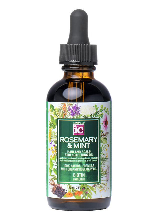 FANTASIA IC Rosemary & Mint Hair & Scalp Strenthening Oil (2oz)