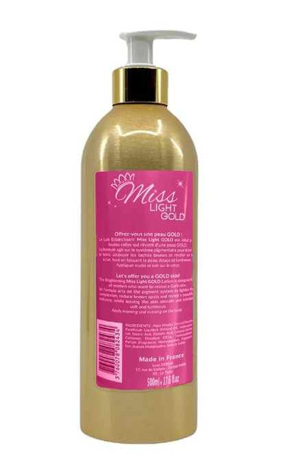 Miss Light GOLD Lotion
