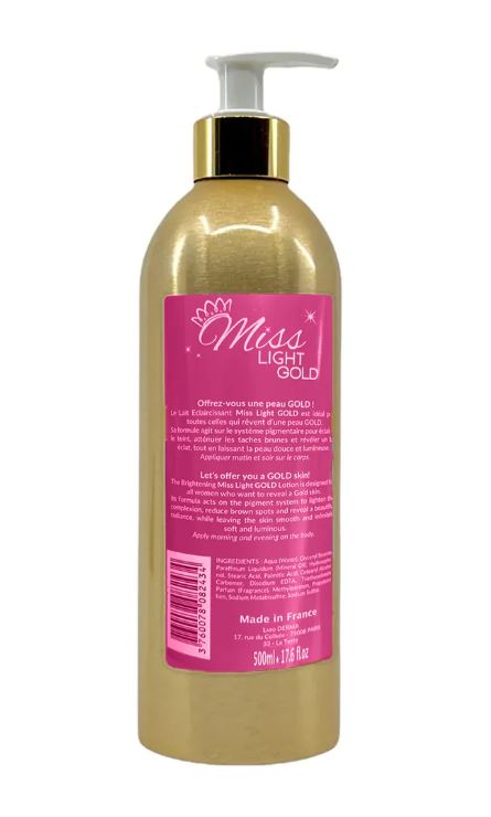 Miss Light GOLD Lotion