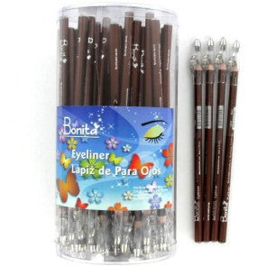 EYELINER /SHARPNER BROWN 72PC