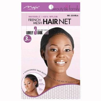 FRENCH MESH HAIR NET 1 DOZ
