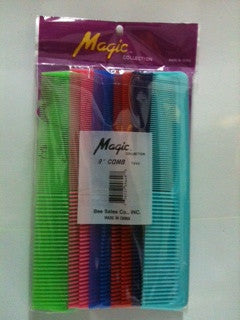 COMB BREAKABLE BLA/AST 9'' 1DZ