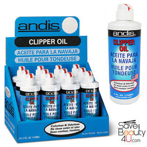 ANDIS CLIPPER OIL 4 OZ 1 DOZ