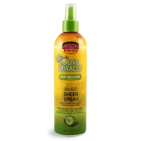 AFRICAN PRI OLIVE BRAID SPRAY