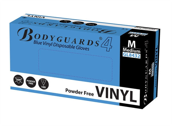 LATEX GLOVES MEDIUM BOX 100PCS