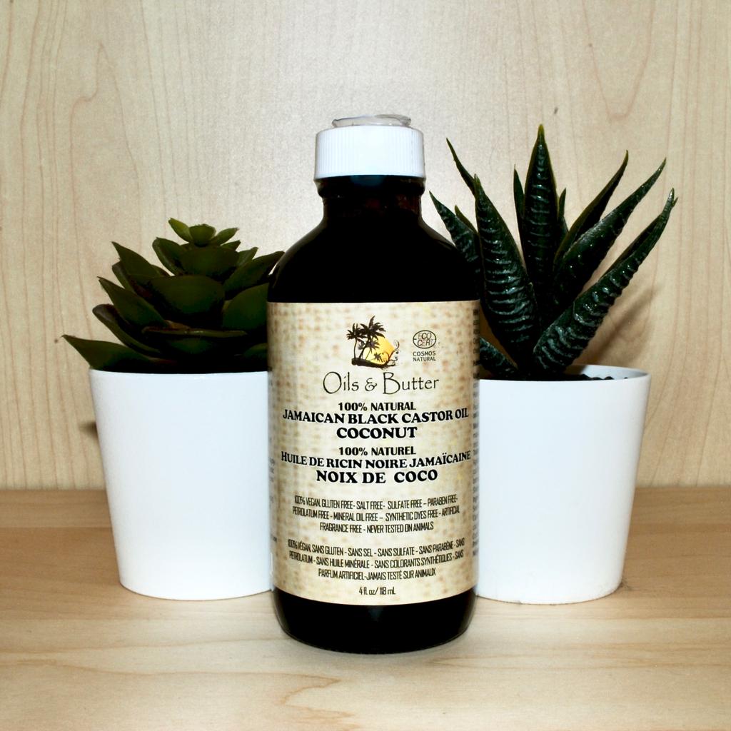 Oils & Butter 100% Natural Jamaican Black Castor Oil Coconut