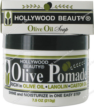 HOLLYWOOD OLIVE POMADE 7.5OZ