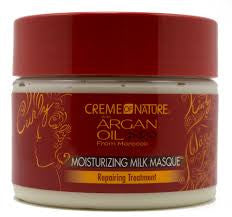 CREMEOFNAT ARGAN CURLS MASQUE