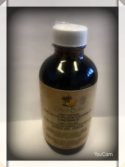 Oils & Butter Pure jamiacan Castor Oil with Coconut