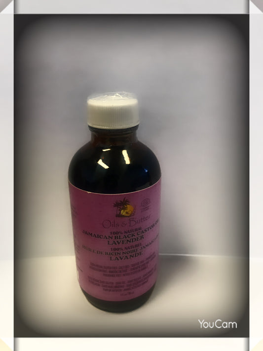 Oils & Butter Pure jamiacan Castor Oil with Lavender
